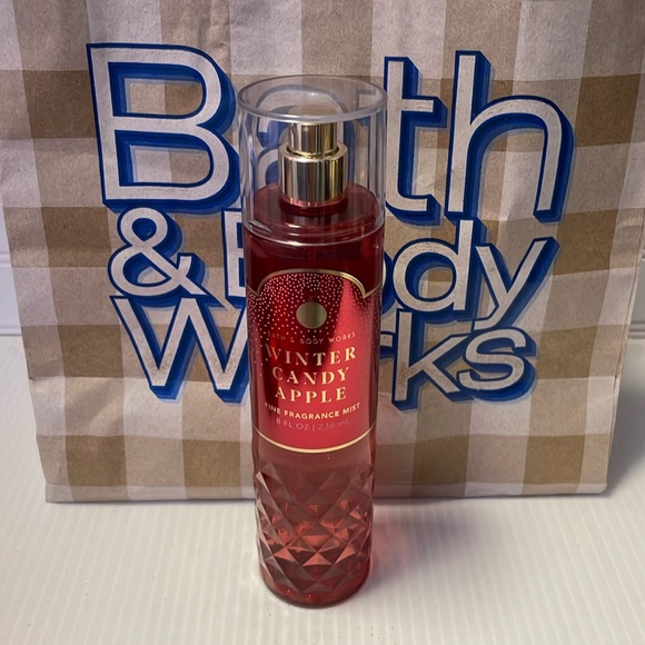 B&BW- Winter Candy Apple Fine Fragrance Mist-8 oz bottle - Picture 7 of 9